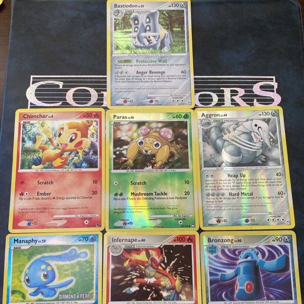 Pokémon Holo & Reverse Holo Lot (8) – Diamond & Pearl Era 2007